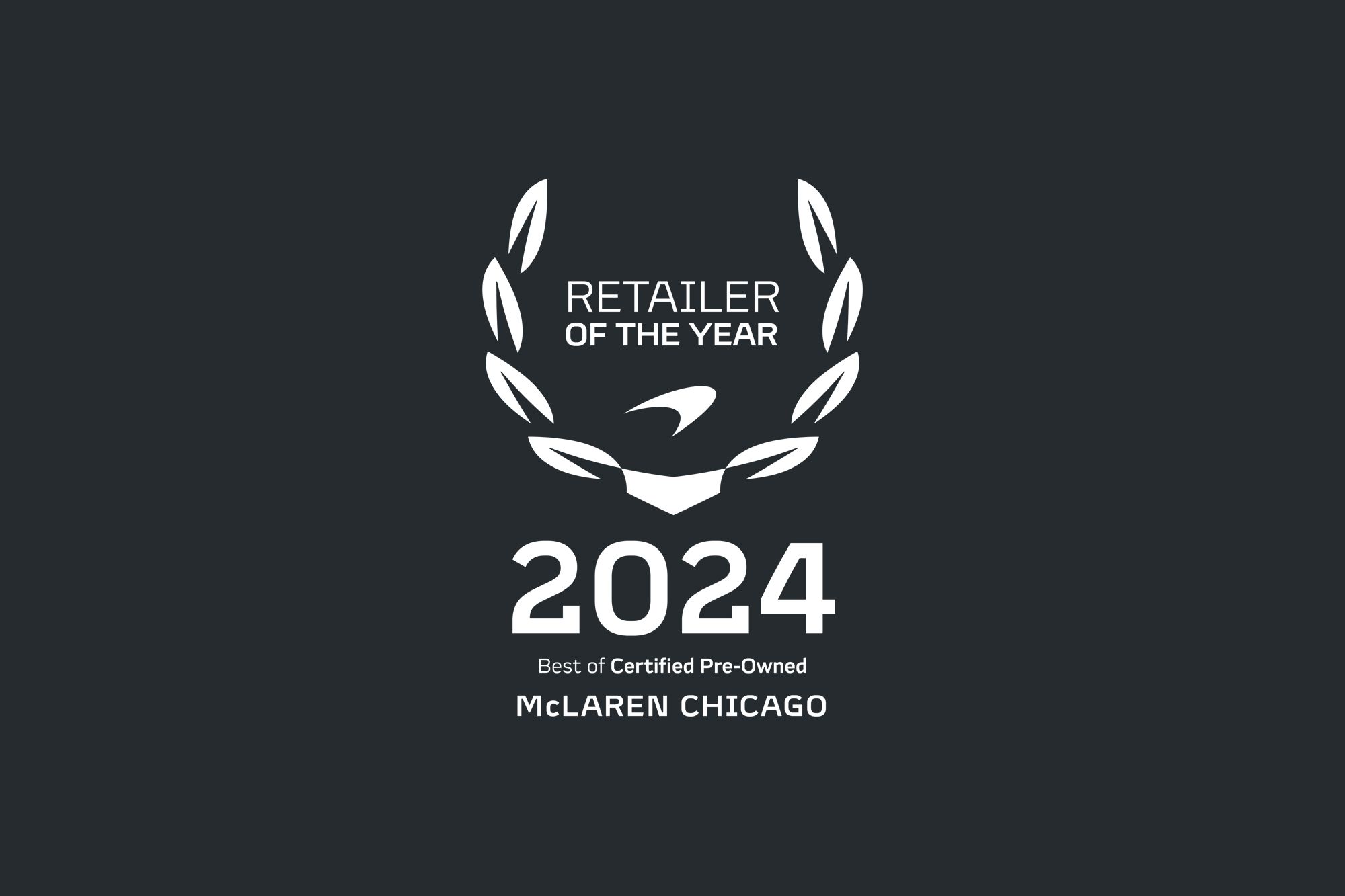 McLaren Chicago - Retailer Of The Year 2024
